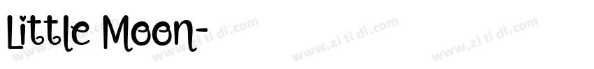 Little Moon字体转换